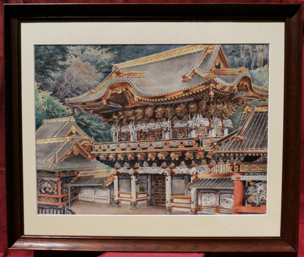 EUROPEAN school early 20th century, The Yomeimon of the Temple of Nikkō Tōshō-gū
