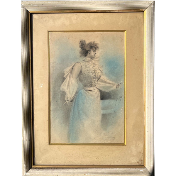 Henri Boutet (1851-1919) - Elegant, Circa 1900