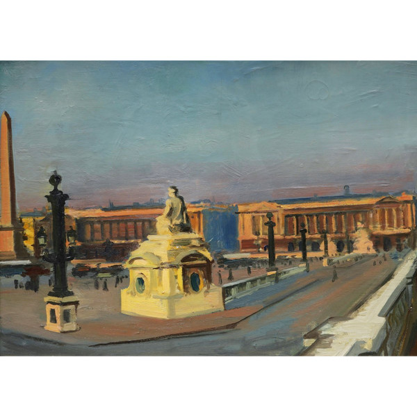 Suiveur d'Albert MARQUET, La Place de la Concorde