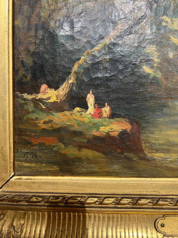 Pierre Thuilllier (1799-1858) - Pastorale, 1840 circa