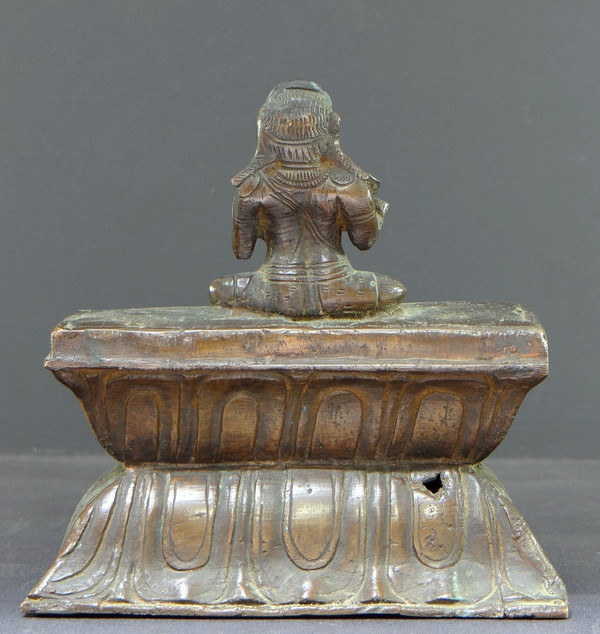 North India, 19th Century, Large Bronze Scholar's Weight.