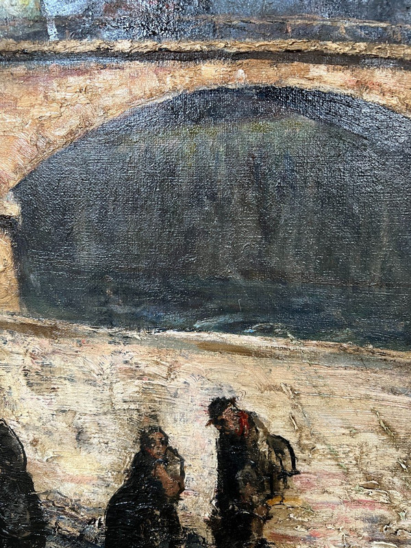 Charlotte Wahlström (1849-1924) Notre Dame De Paris, 1900 circa