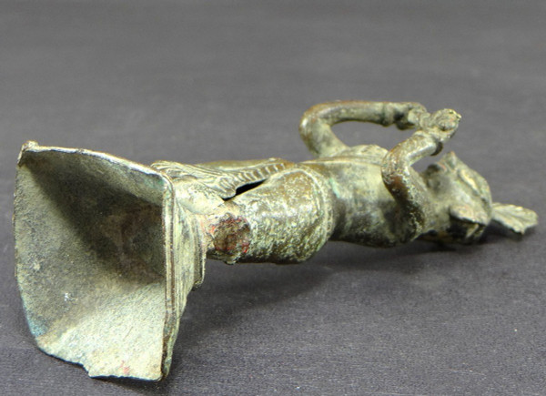 Inde, Début Du XIXème Siècle Ou Antérieur, Statue De Krishna En Bronze.