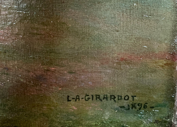 Louis Auguste Girardot (1856-1933) - Paysage Champêtre, 1896
