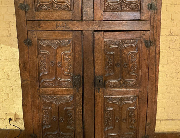 4 Gothic Period Doors In Oak 15th Century