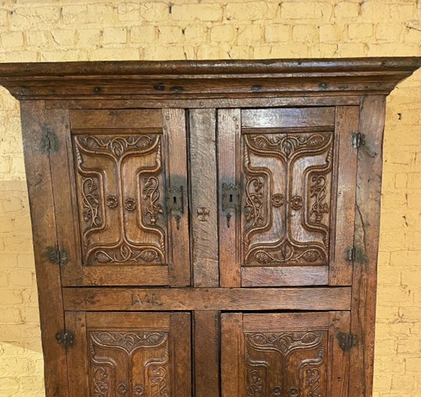 4 Gothic Period Doors In Oak 15th Century