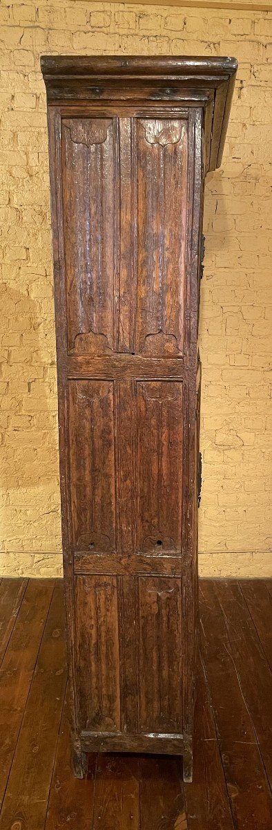 4 Gothic Period Doors In Oak 15th Century