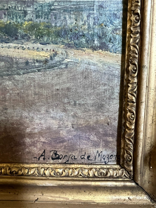 Antonio Borja De Mozota (1870-1965) - Paris, Place De l'Etoile, Arc De Triomphe, Circa 1910