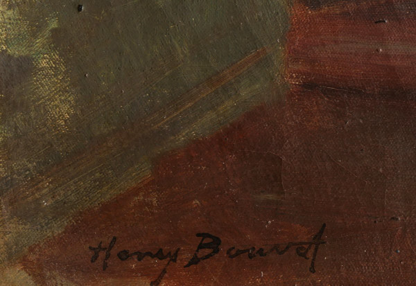 Henry BOUVET, Donna in un interno
