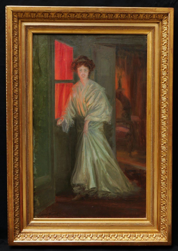 Henry BOUVET, Donna in un interno