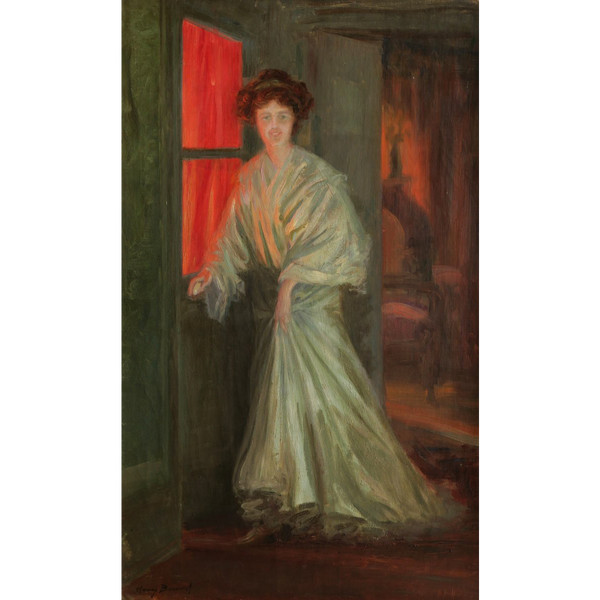 Henry BOUVET, Donna in un interno