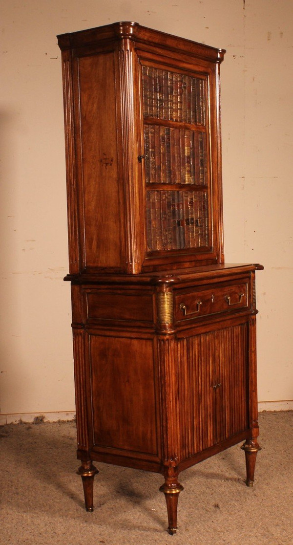 Louis XVI-Bibliotheksschrank – 18. Jahrhundert