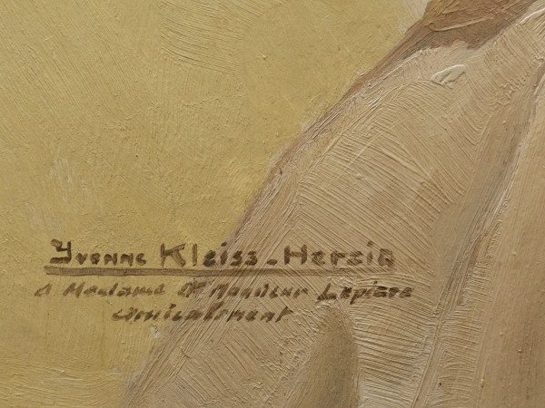 Yvonne KLEISS-HERZIG, Portrait of a child from Algeria