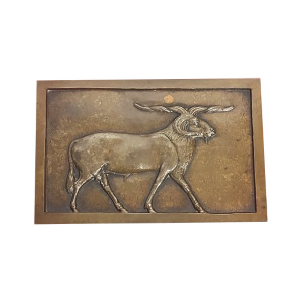 Tierskulptur aus Bronze, signiert von Ferdinand BARBEDIENNE.