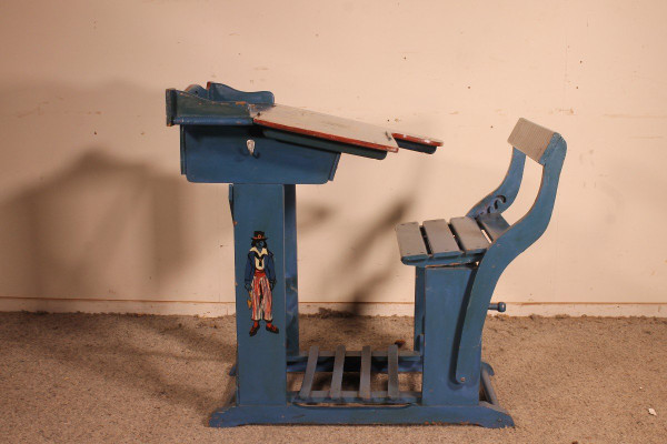 Polychrome school desk