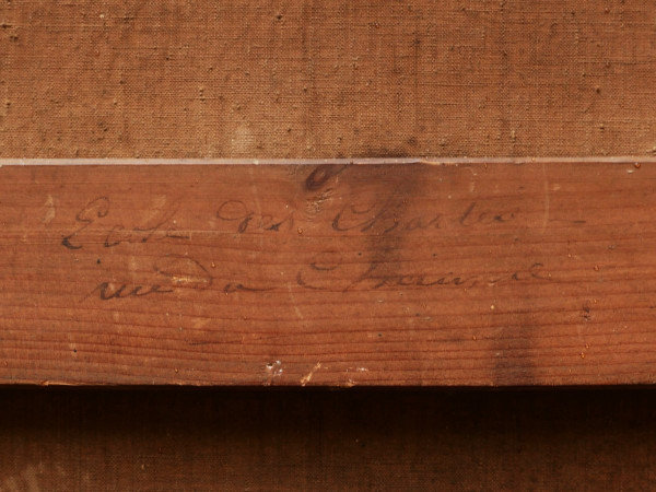 E. GIRSELS, Veduta animata di rue des Archives