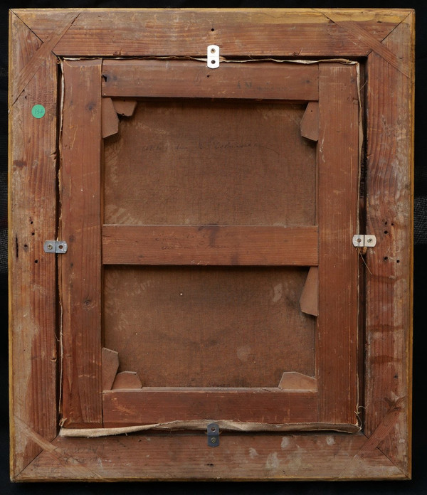 E. GIRSELS, Veduta animata di rue des Archives