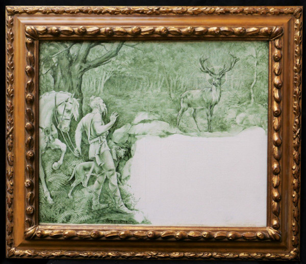 Joseph BLANC, The legend of Saint Hubert