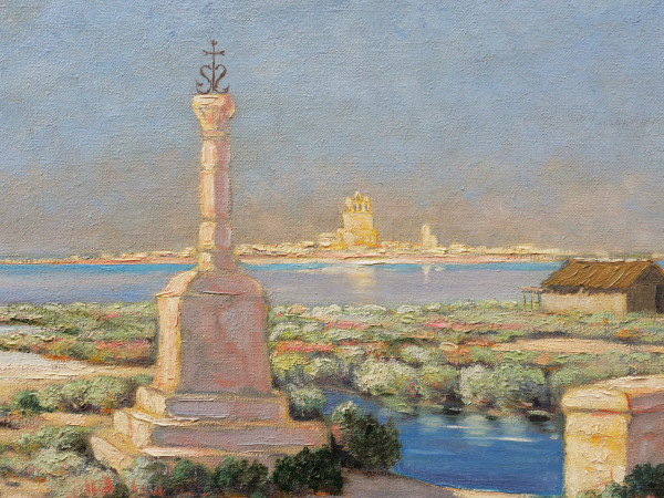 Edoardo GARCIA GAVALDA, The Cross of the Fishermen at Saintes-Maries-de-la-Mer