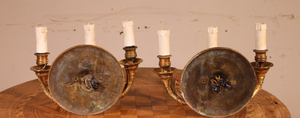 Pair of Empire Style Sconces.