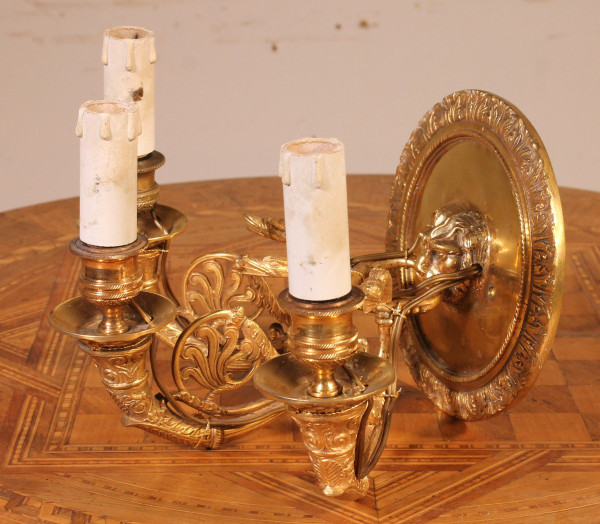 Pair of Empire Style Sconces.