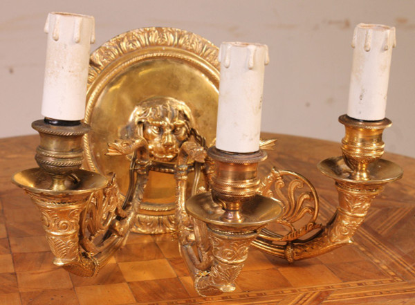 Pair of Empire Style Sconces.