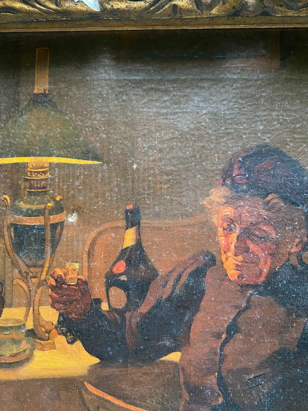 Philippe Herber La Bonne Digestion, 1901 - Esposizione Internazionale delle Belle Arti di Monte Carlo