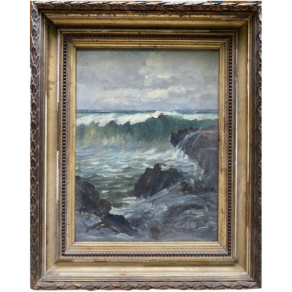 Eugène Deshayes (1862-1939) - The Wave, 1896