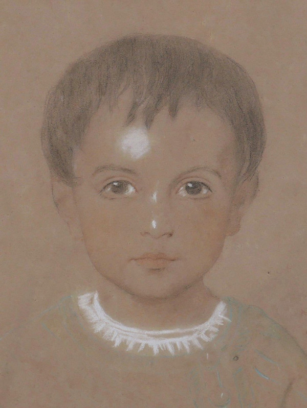 Eugène AMAURY-DUVAL, Portrait of two-year-old Maurice Van der Vliet