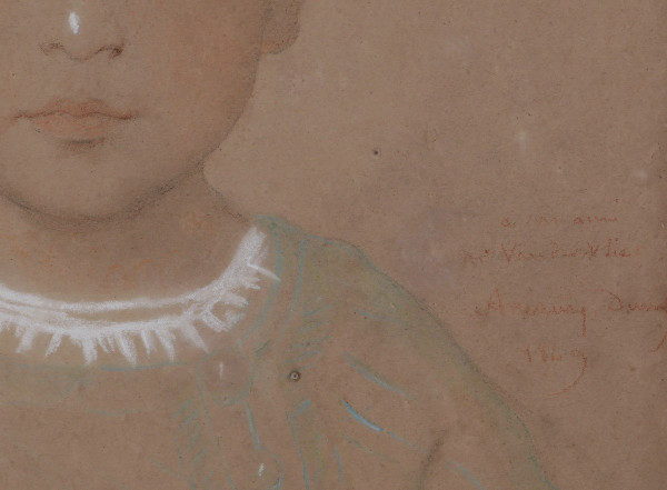 Eugène AMAURY-DUVAL, Portrait of two-year-old Maurice Van der Vliet