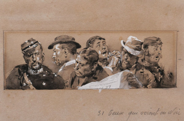 Ludovico MARCHETTI, Ceux qui voient en noir