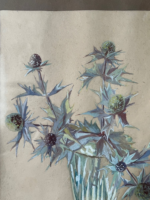 Ibels - Nature Morte Aux Chardons (Tote Natur mit Disteln)