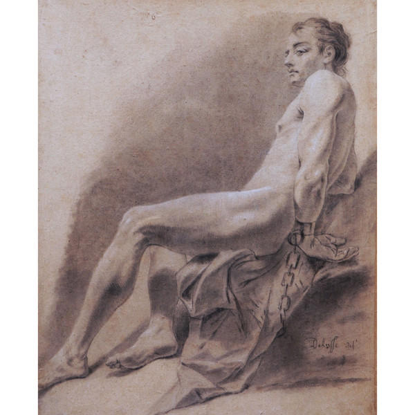 Jean-Jacques DELUSSE, Academy of chained naked man