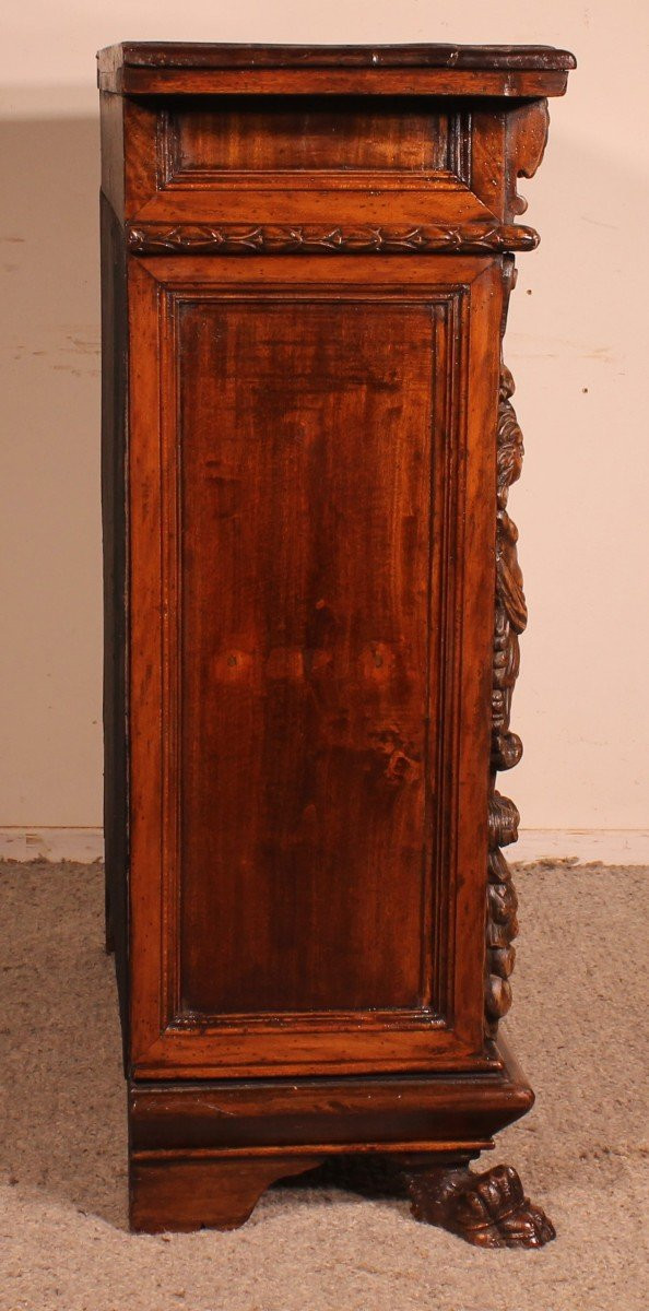 Buffet Deux Portes Italien -17° Siècle
