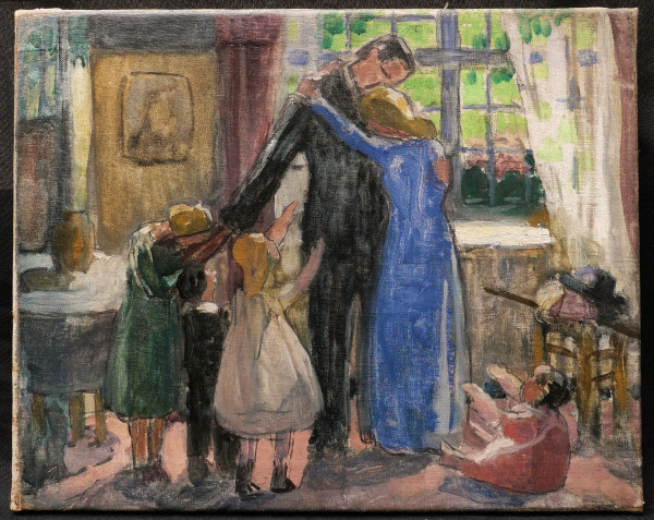 Pauline PEUGNIEZ, Scène familiale intimiste
