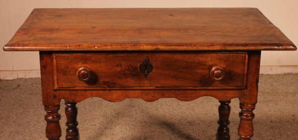 Table Louis XIII En Noyer -17° Siècle