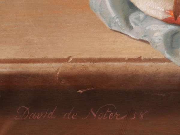 David de NOTER, Stillleben mit Obst, Gemüse, Fisch, Schnitt und Muscheln (Großformat)
