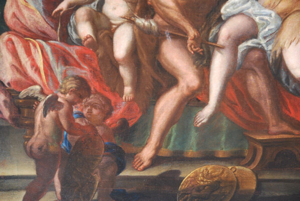 Ercole E Onfale, Venezia XVII Entourage Di Sebastiano Mazzoni