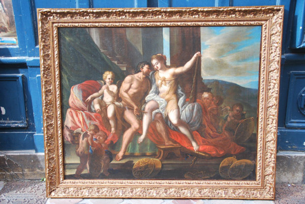Ercole E Onfale, Venezia XVII Entourage Di Sebastiano Mazzoni