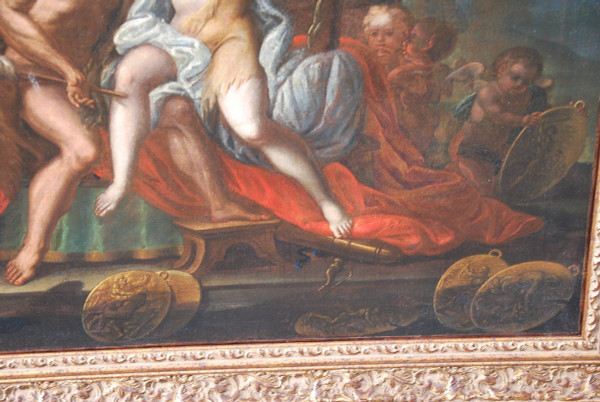 Ercole E Onfale, Venezia XVII Entourage Di Sebastiano Mazzoni