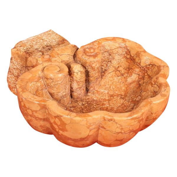 Stoup In Marble-19 ° Century