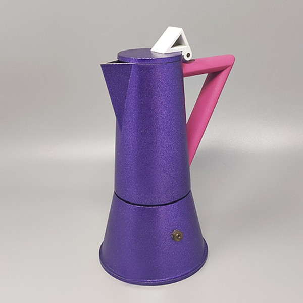 1980 Ettore Sottsass for the "Accademia" series of the Lagostina espresso machine. Made in Italy