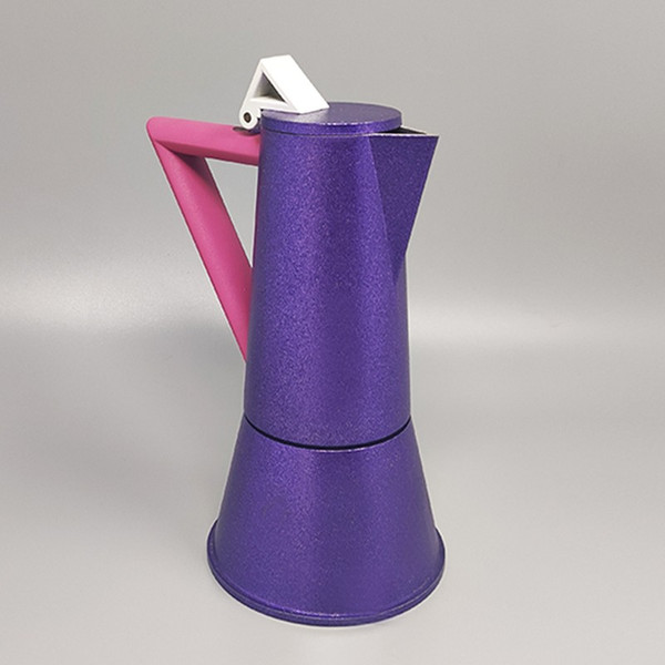 1980 Ettore Sottsass for the "Accademia" series of the Lagostina espresso machine. Made in Italy