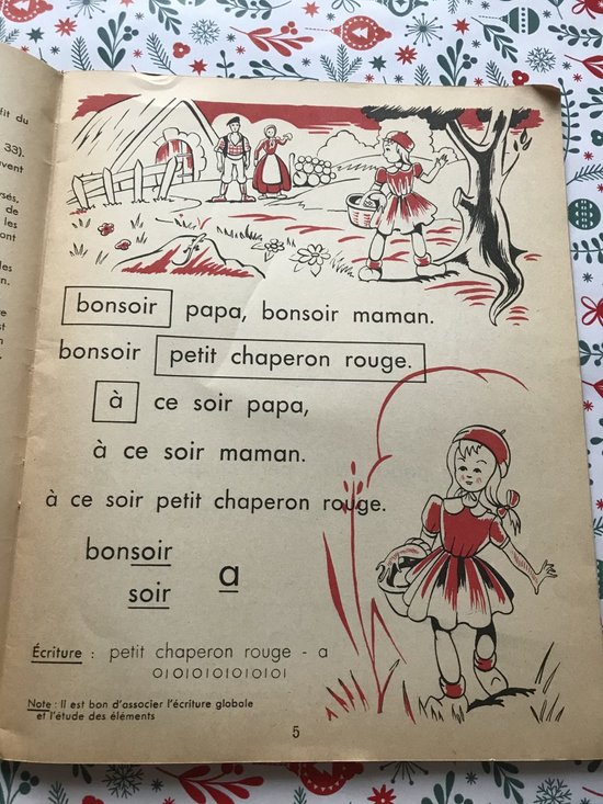 Le Petit Chaperon Rouge Et Methode De Lecture