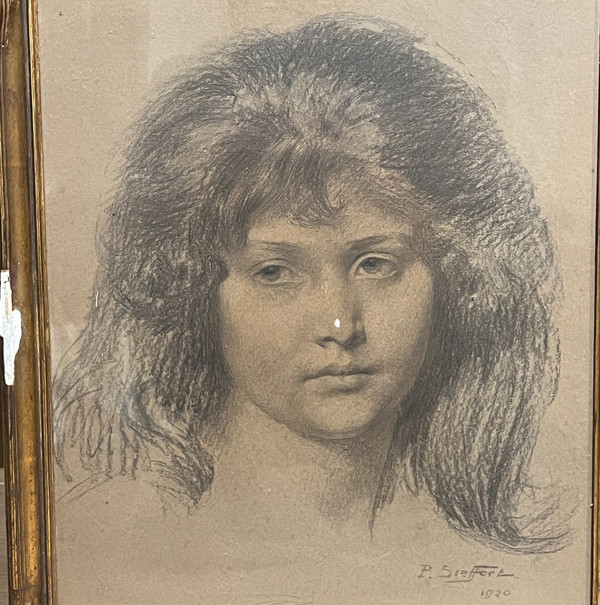 Paul Sieffert (1874-1957) - Portrait Of A Woman, 1920