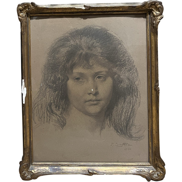 Paul Sieffert (1874-1957) - Portrait Of A Woman, 1920