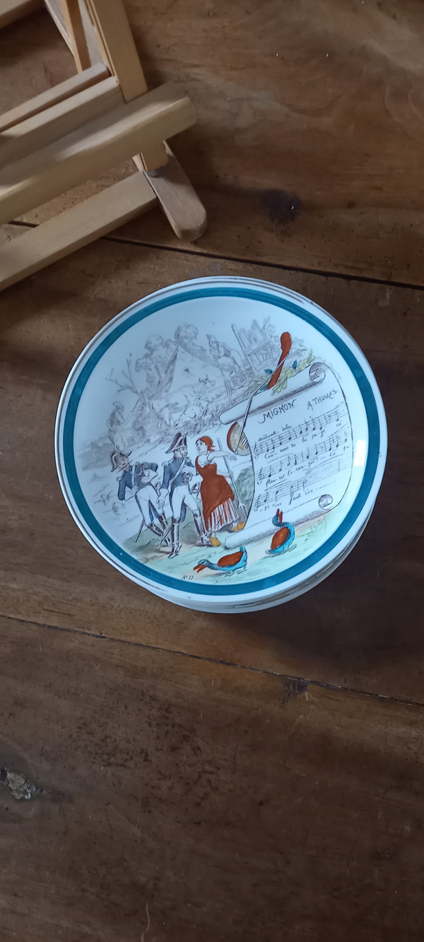 Musikplatten von Creil Montereau XIX
