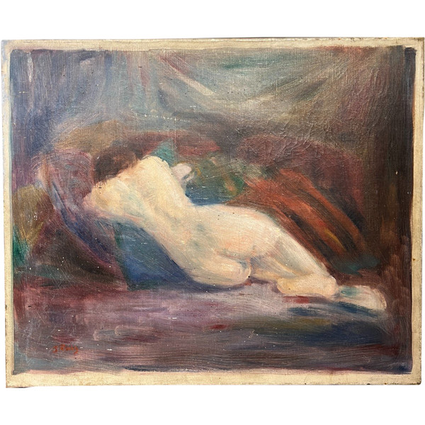 Französische Schule - J. Puy - Weiblicher Akt