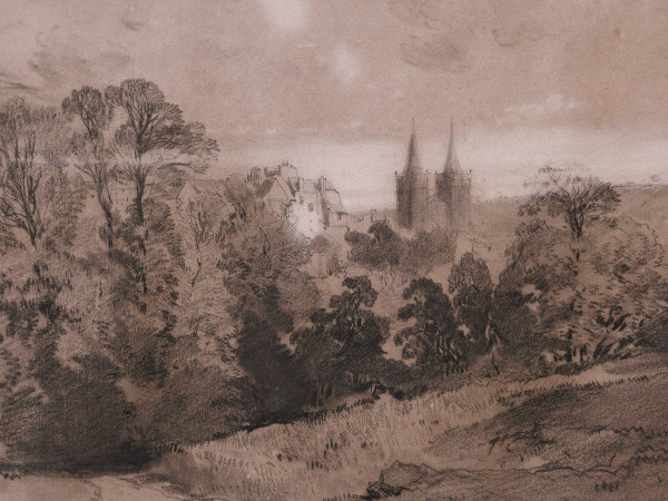 Étienne Eugène CICERI, Vue de Quimper