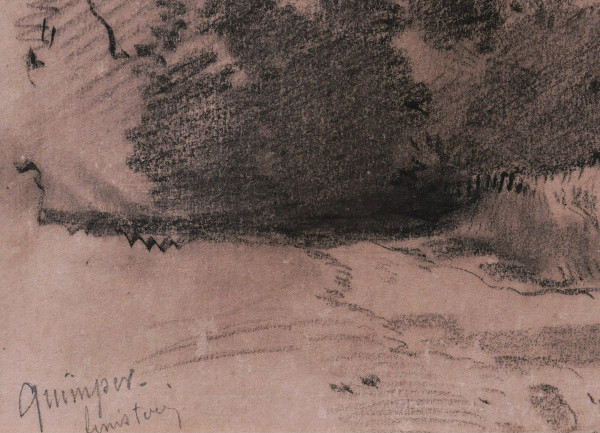 Étienne Eugène CICERI, Vue de Quimper